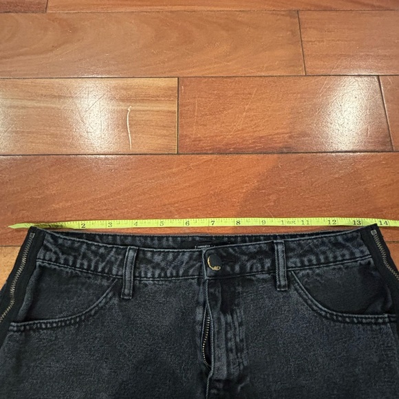 Black Denim Skirt - Picture 4 of 4